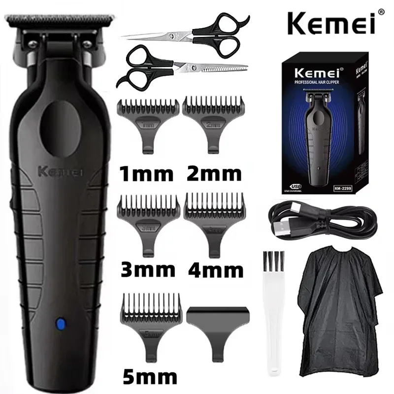 Hair Care Barber - Cortadora de pelo inalámbrica Kemei KM-2299