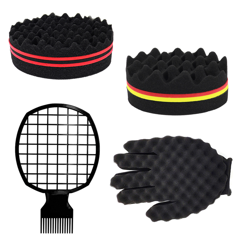 Afro Pick Comb - 2 uds esponja de peine de