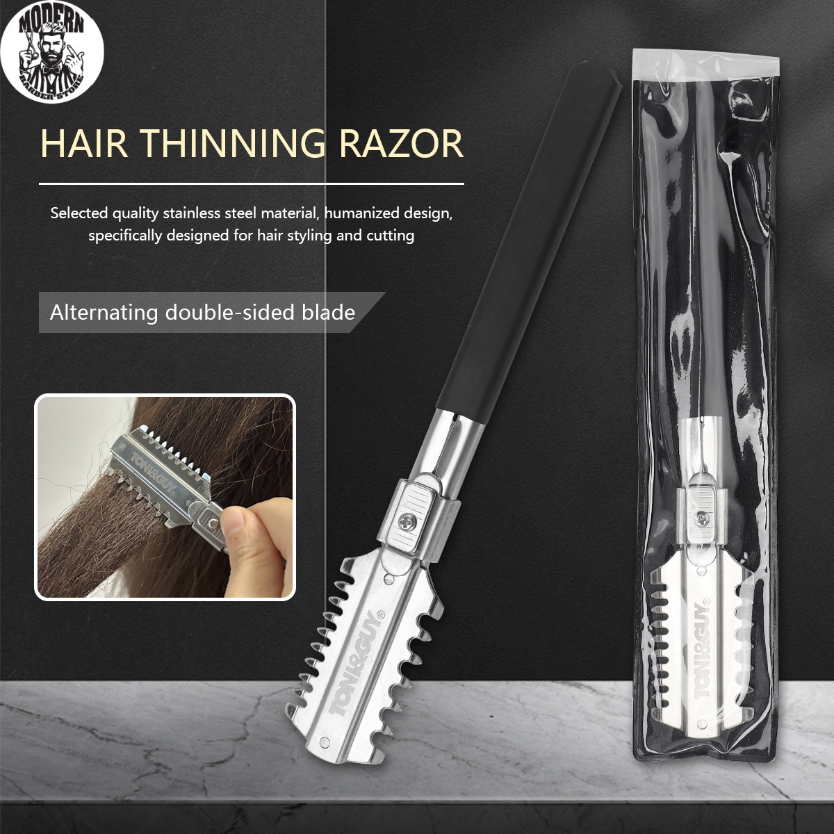 Hair Care Barber - Cuchillas de afeitar de doble filo