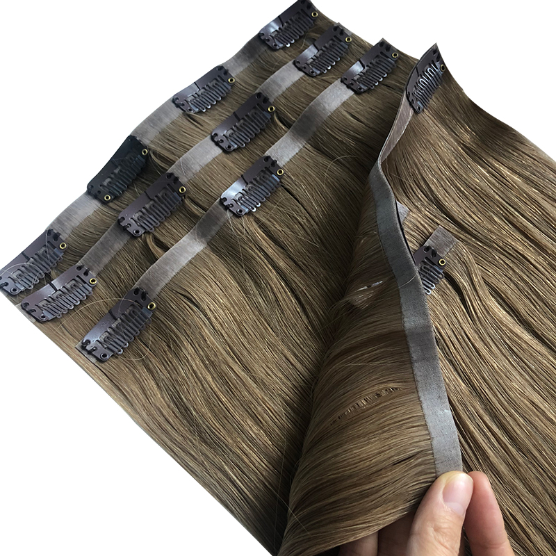 Clip Invisible recto de PU en  - Clip In Hair Piece reseña y precio