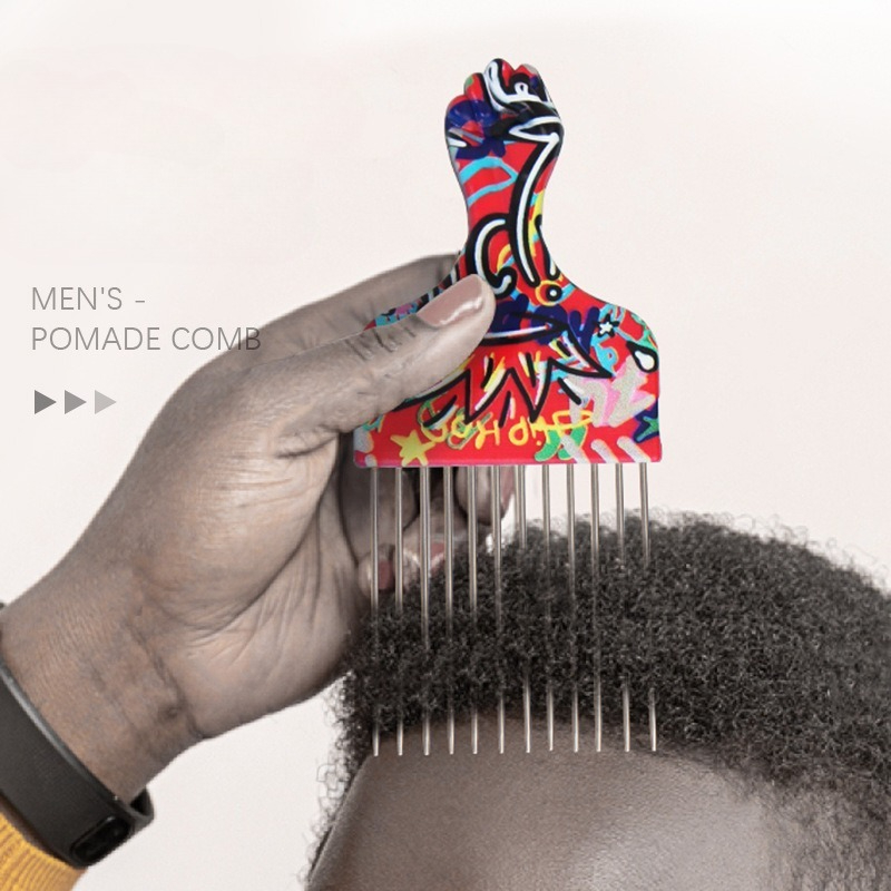 Juego de 2 peines profesionale - Afro Pick Comb reseña y precio