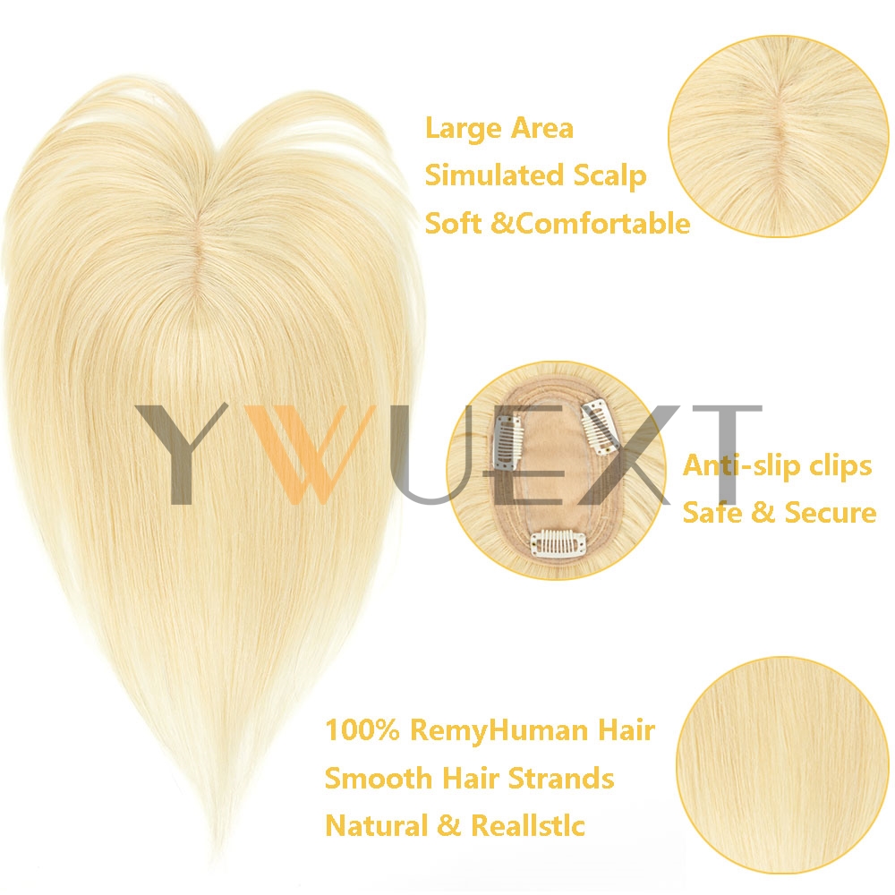 Topper de Cabello Humano de 8x - Clip In Hair Piece reseña y precio
