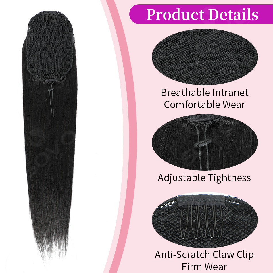 Cola de caballo de cabello hum - Clip In Hair Piece reseña y precio