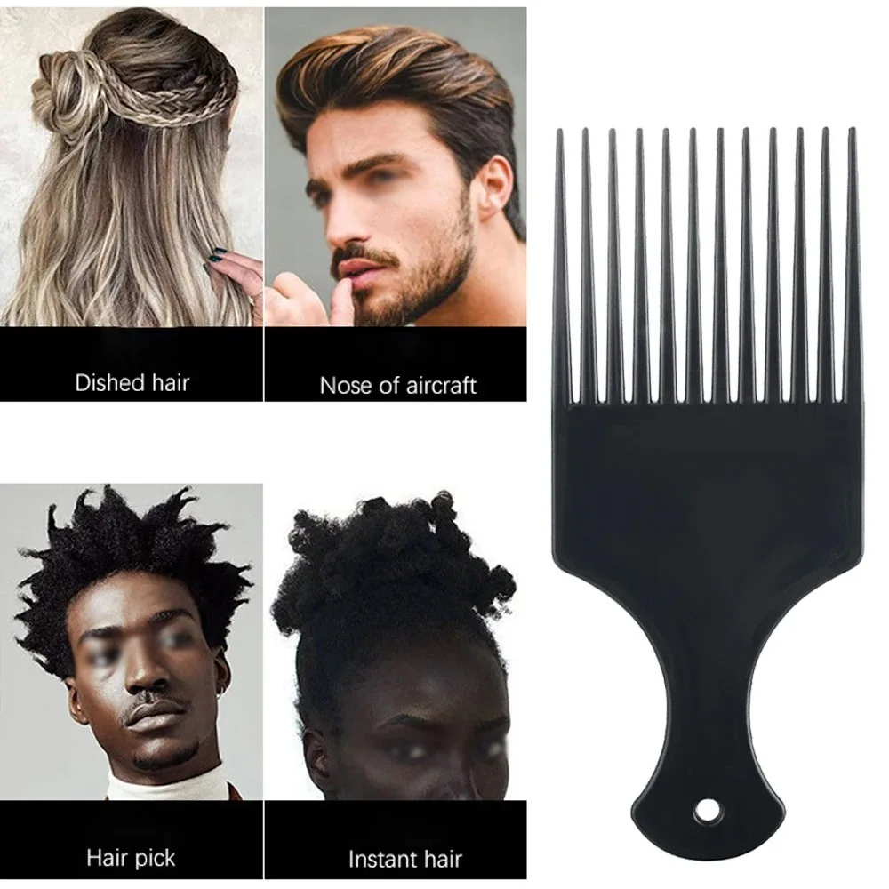Peine de dientes anchos, cepil - Afro Pick Comb reseña y precio