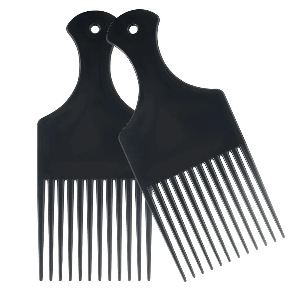 Peine de dientes anchos, cepil - Afro Pick Comb reseña y precio