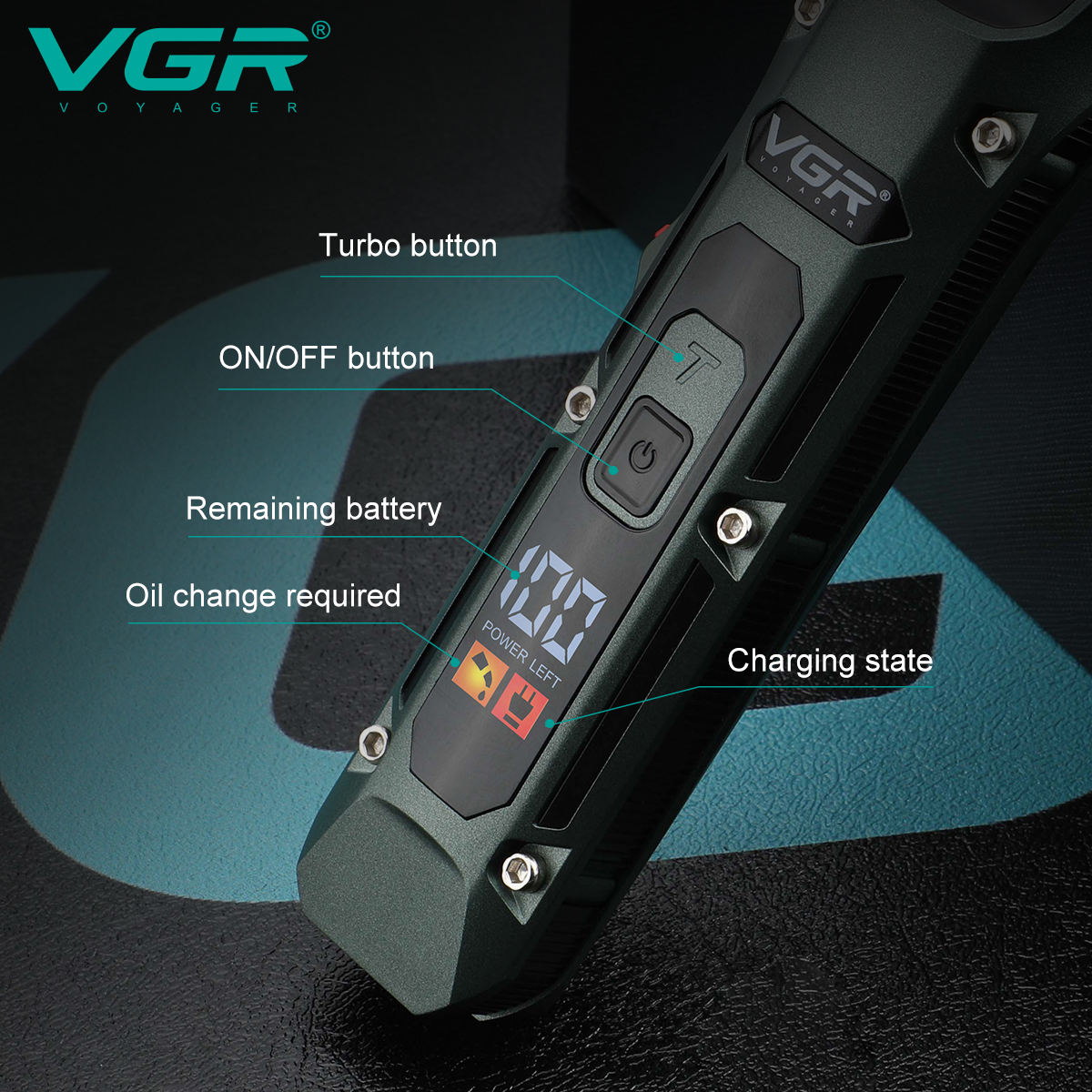 VGR V-696 nueva máquina de cor - Hair Care Barber reseña y precio